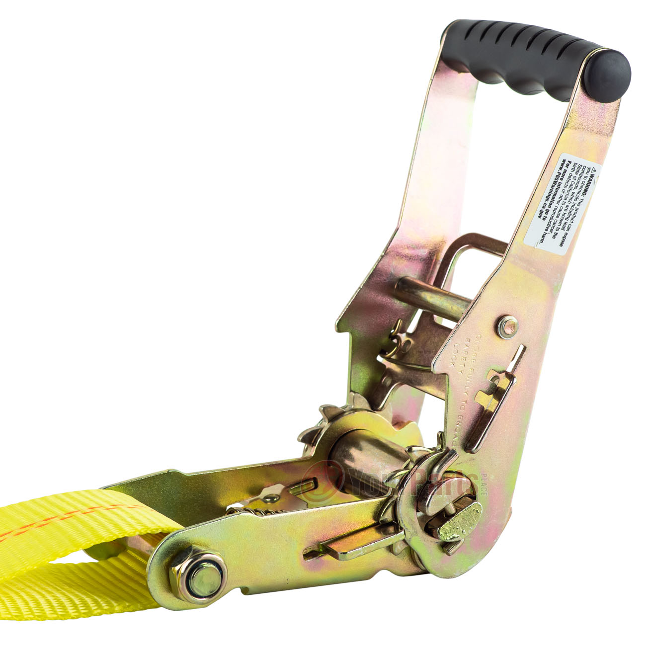 2 Pc 27 Ft x 2" Hd Ratchet Nylon Tie Down Strap 10000 Lbs Cargo Dot Chp